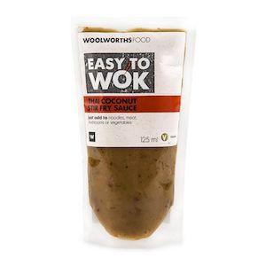 Woolworths Easy To Wok Thai Coconut Stir Fry Sauce (125ml)