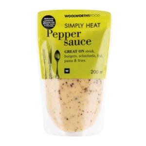 Woolworths Simply Heat Pepper Sauce (200ml)